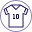 a small icon with a sports jersey